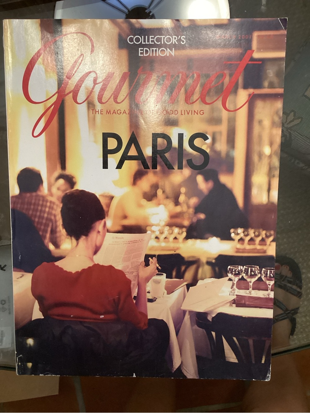 Gourmet Magazine March 2001 Issue